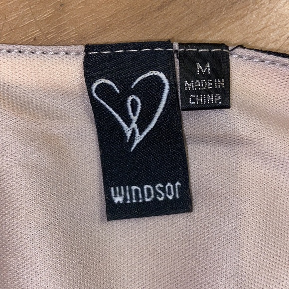 Windsor black striped dress - Picture 3 of 5